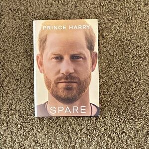 Prince Harry 'Spare' Hardcover Book